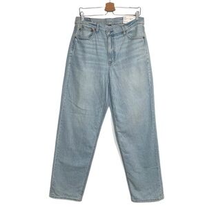 American Eagle Strigid Highest Rise Baggy Straight Jeans